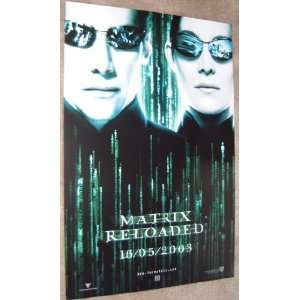 Matrix Reloaded   Original Movie Poster