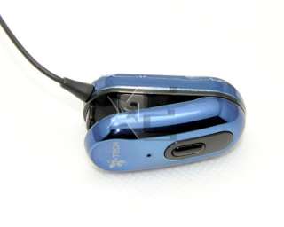 New iTech Clip II mini Multipoint Bluetooth Headset blue  