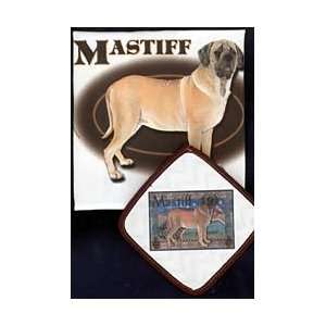  Mastiff Dish Towel & Potholder