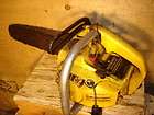 Used Broken Small Gas Powered McCulloch Mac 140 Chainsaw Parts Repair 