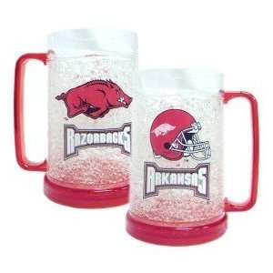  Arkansas Razorbacks UA NCAA Crystal Freezer Mug Sports 