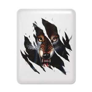  iPad Case White Wolf Rip Out 