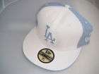 New Era Cap 5950 Fitted LA Dodgers Hat Size 7 1/4