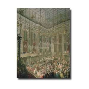   On The Occasion Of The Wedding Of Joseph Ii And Isab Giclee Print