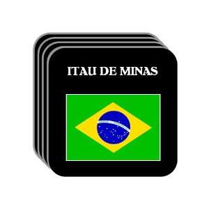  Brazil   ITAU DE MINAS Set of 4 Mini Mousepad Coasters 