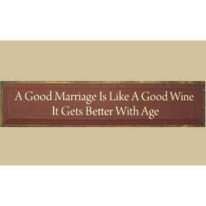   Is Like A Good Wine It Gets Better With Age Sign Patio, Lawn & Garden