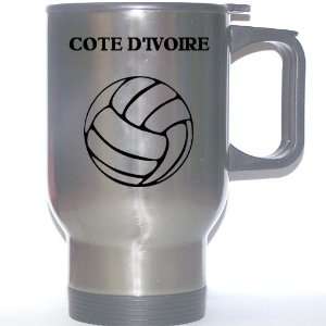  Ivorian Volleyball Stainless Steel Mug   Cote DIvoire 