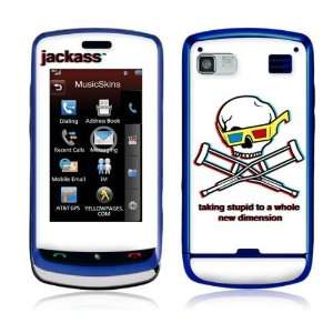   JKAS10093 LG Xenon  GR500  Jackass  3D Skin Cell Phones & Accessories