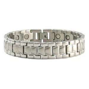   Plated Stainless Steel Magnetic Therapy Bracelet (CSS 41) Jewelry