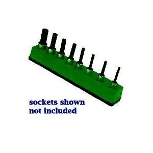  3/8 in. Drive Universal Magnetic Dark Green Socket Holder 