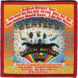  The Beatles Magical Mystery Tour Embroidered Iron On Patch 