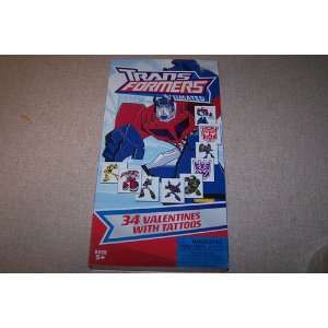  Transformers Animated Valentines Toys & Games