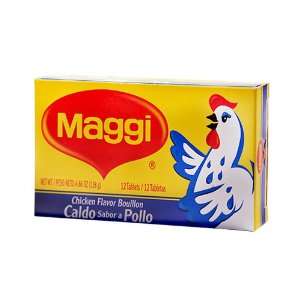 Maggi Chicken Bouillon 12CT  Grocery & Gourmet Food