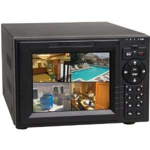 Mace DVR 56MR 5.6in LCD Color Monitor Built in 4 Ch DVR Business Home 