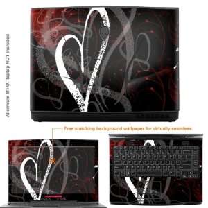   Sticker (Matte Finish) for Alienware M14X case cover Matte_M14X 293