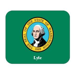  US State Flag   Lyle, Washington (WA) Mouse Pad 