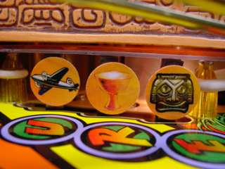 Indiana Jones Pinball Machine Target Decal Set  