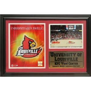  The University of Louisville 12X18 Deluxe Stat Frame 