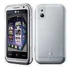 NEW 3G LG KM900 ARENA SILVER 8GB GPS WIFI 5M CELL PHONE