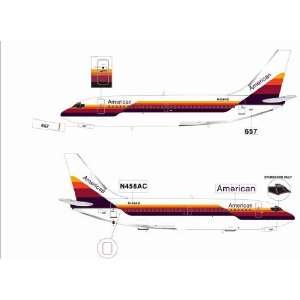 Jet X 1200 American 737 200 Model Airplane Everything 