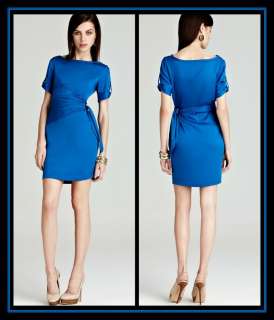 Diane Von Furstenberg DvF LERON Silk Dress 12 L UK 16 NWT $325 Stretch 