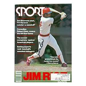 Jim Rice Autographed / Signed Sport Magazine July 1978