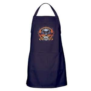  Apron (Dark) Live The Legend Eagle and Engine Route 66 