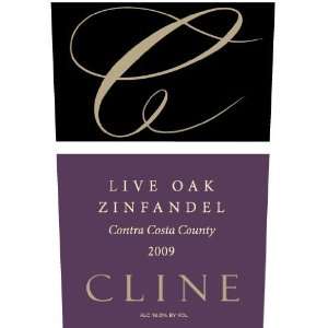  Cline Live Oak Zinfandel 2009 Grocery & Gourmet Food