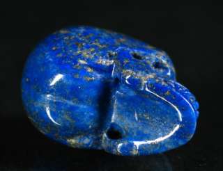 Lapis Lazuli Carved Crystal Skull, Realistic, Crystal Healing  