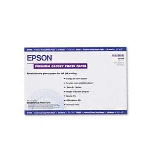  Epson® Premium Photo Paper PAPER,IJ,PHT,PREMGLS,B SZ 