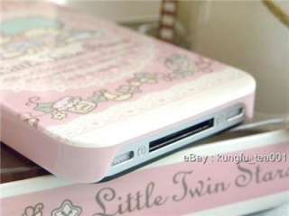 Little Twin Stars Kiki & Lala iPhone 4 Protective Case  