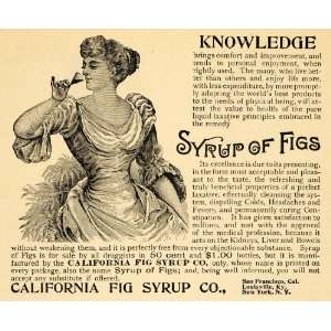   Fig Syrup Company Liquid Laxative   Original Print Ad