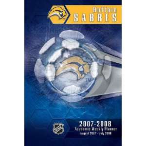  Buffalo Sabres 2007 08 5 x 8 Academic Weekly Assignment 