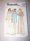 butterick ladies night gown pattern 5745 size small returns not