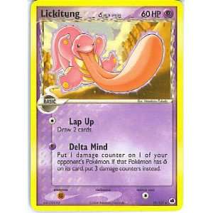  Pokemon   Lickitung ? (19)   EX Dragon Frontiers   Reverse 