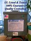 emax3000 kvar home energy saver made in usa ul listed tested warranty 