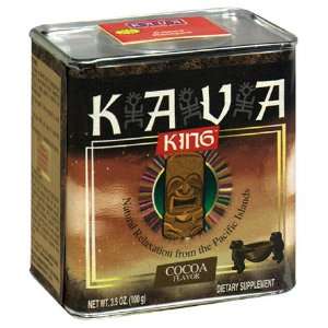  Kava King Dietary Supplement, Cocoa Flavor, 3.5 oz (100 g 