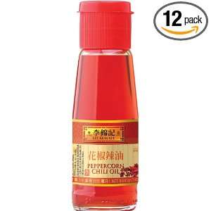 Lee Kum Kee Peppercorn Chili Oil, 3.9 Ounce (Pack of 12)  