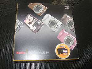 Kodak EASYSHARE M580 14.0 MP Digital Camera   Pink BRAND NEW 8X Zoom 