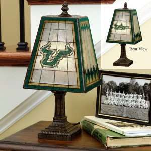  The Memory Company Florida State 14 Art Glass Table Lamp 