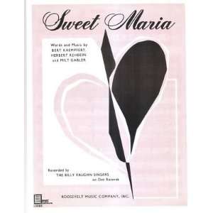   Music Sweet Maria Bert Kempfert Herbert Rehbein 192 