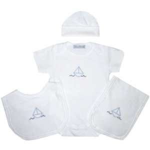  sailboat layette set