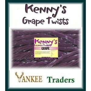 Kennys Grape Licorice Twists   1 Pound  Grocery & Gourmet 
