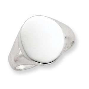  Sterling Silver Signet Ring Size 8 Jewelry