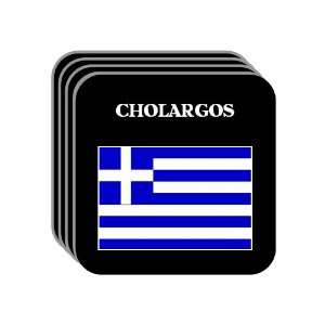  Greece   CHOLARGOS Set of 4 Mini Mousepad Coasters 
