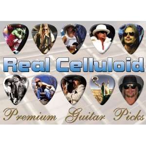  Kid Rock Premium Guitar Picks Silver X 10 Medium Musical 