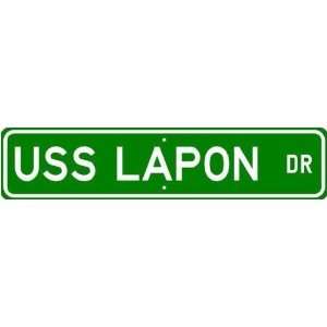  USS LAPON SSN 661 Street Sign   Navy
