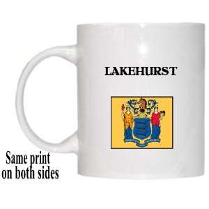  US State Flag   LAKEHURST, New Jersey (NJ) Mug Everything 