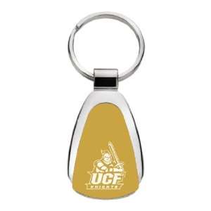  University of Central Florida   Teardrop Keychain   Gold 