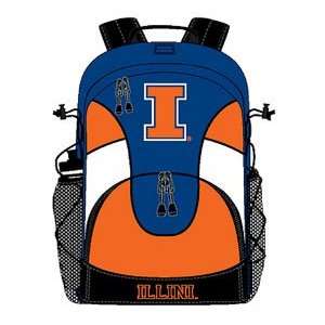 Illinois Illini NCAA Backpack with Team Logo  Sports 